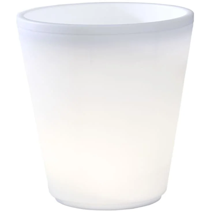 Konstsmide Assisi blomsterpotte m/LED-lys - 40 cm | 7454-000