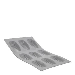 Elastomoule bakeform for 9 madeleine grå v:4847171 Elastomoule bakeform for 9 madeleine grå v:4847171