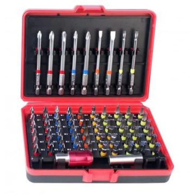 Bitssett 71 deler – Med korte og lange bits | 3360-071 Bitssett 71 deler – Med korte og lange bits | 3360-071