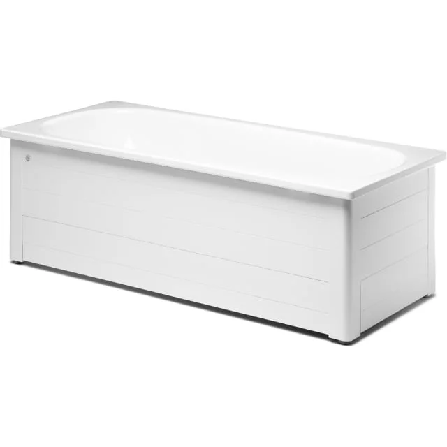 Gustavsberg 7415 helfrontstativ, front og gavel, hvit | GB2174150100