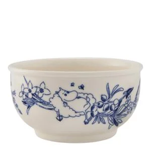 Haru skål 12 cm mummi hvit/blå v:4319509