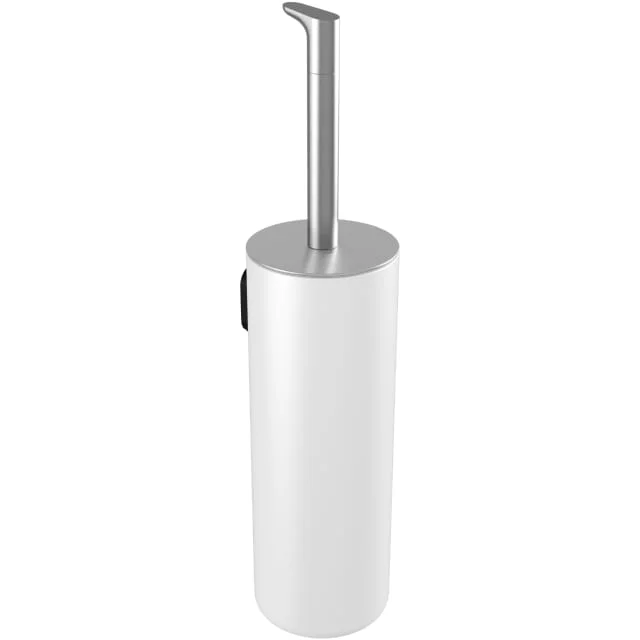 Pressalit Style toalettbørste, hvit/børstet rustfritt stål | PR10810 Pressalit Style toalettbørste, hvit/børstet rustfritt stål | PR10810
