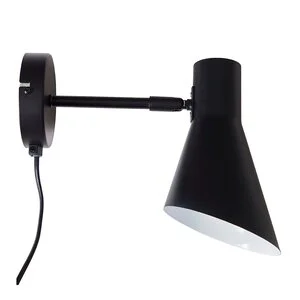 DL12 vegglampe 20 cm svart v:8992563 DL12 vegglampe 20 cm svart v:8992563