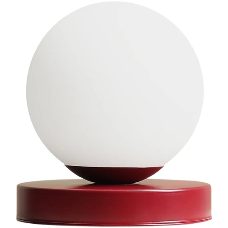 Aldex Ball bordlampe, rød, Ø17 cm | AL1076B15-S Aldex Ball bordlampe, rød, Ø17 cm | AL1076B15-S