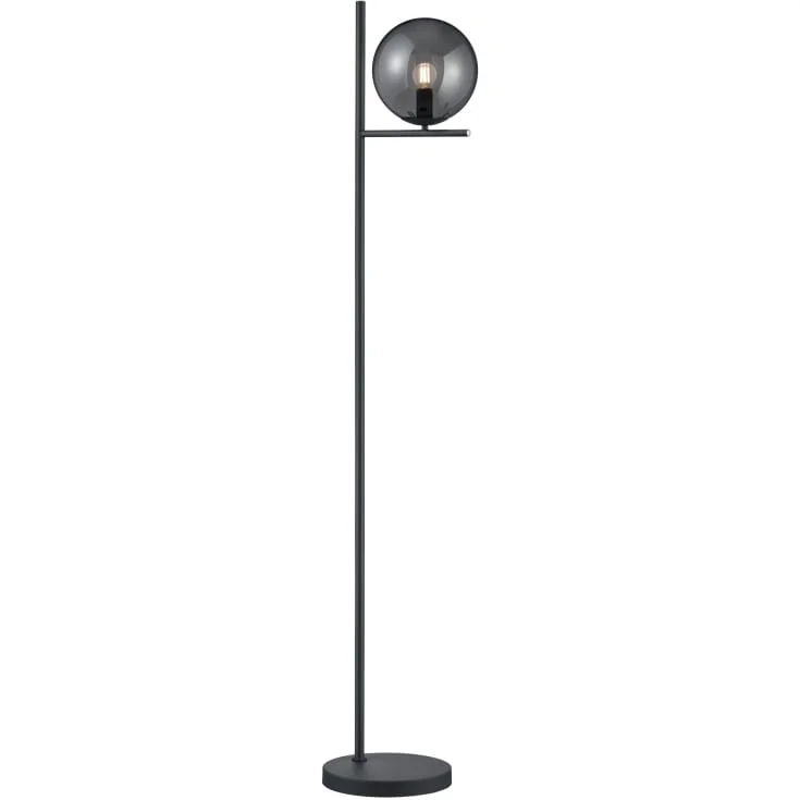 Trio Lighting Pure gulvlampe, antrasitt | 402000142 Trio Lighting Pure gulvlampe, antrasitt | 402000142