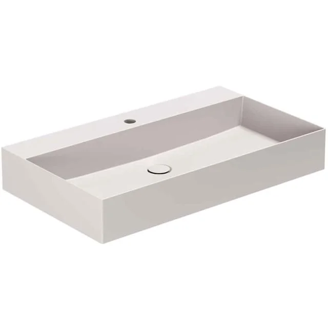Lavabo Elegance SQ 81 servant, 81×40 cm, matt grå | 121037103