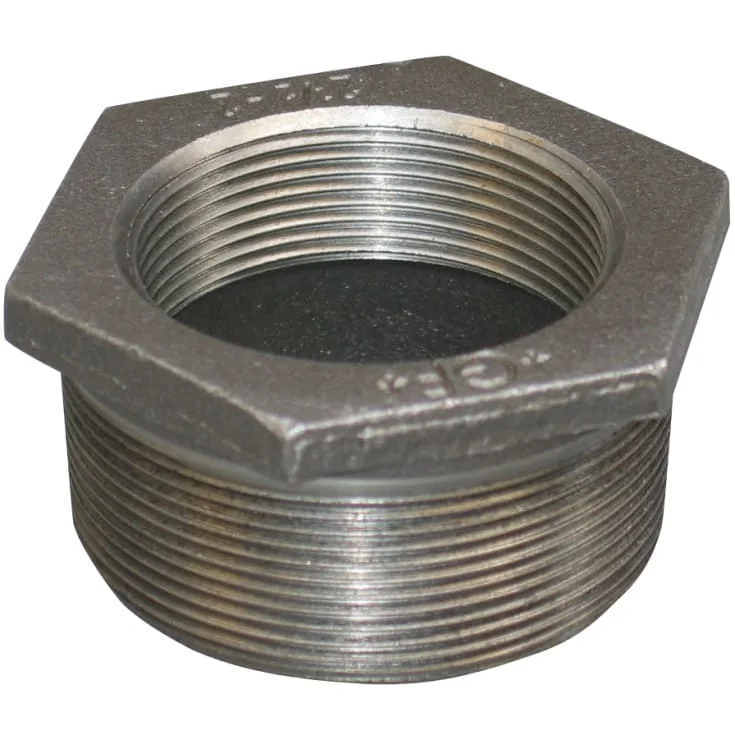 Sort nippelmuffe 2" x 1/2" | 770241137