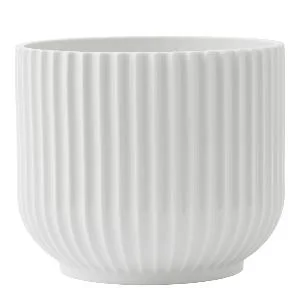 Blomsterpotte hvit 15 cm v:5665381 Blomsterpotte hvit 15 cm v:5665381