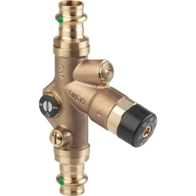 Viega Easytop sirkulasjonsreguleringsventil, tappevann, varme, 15 mm | 778804