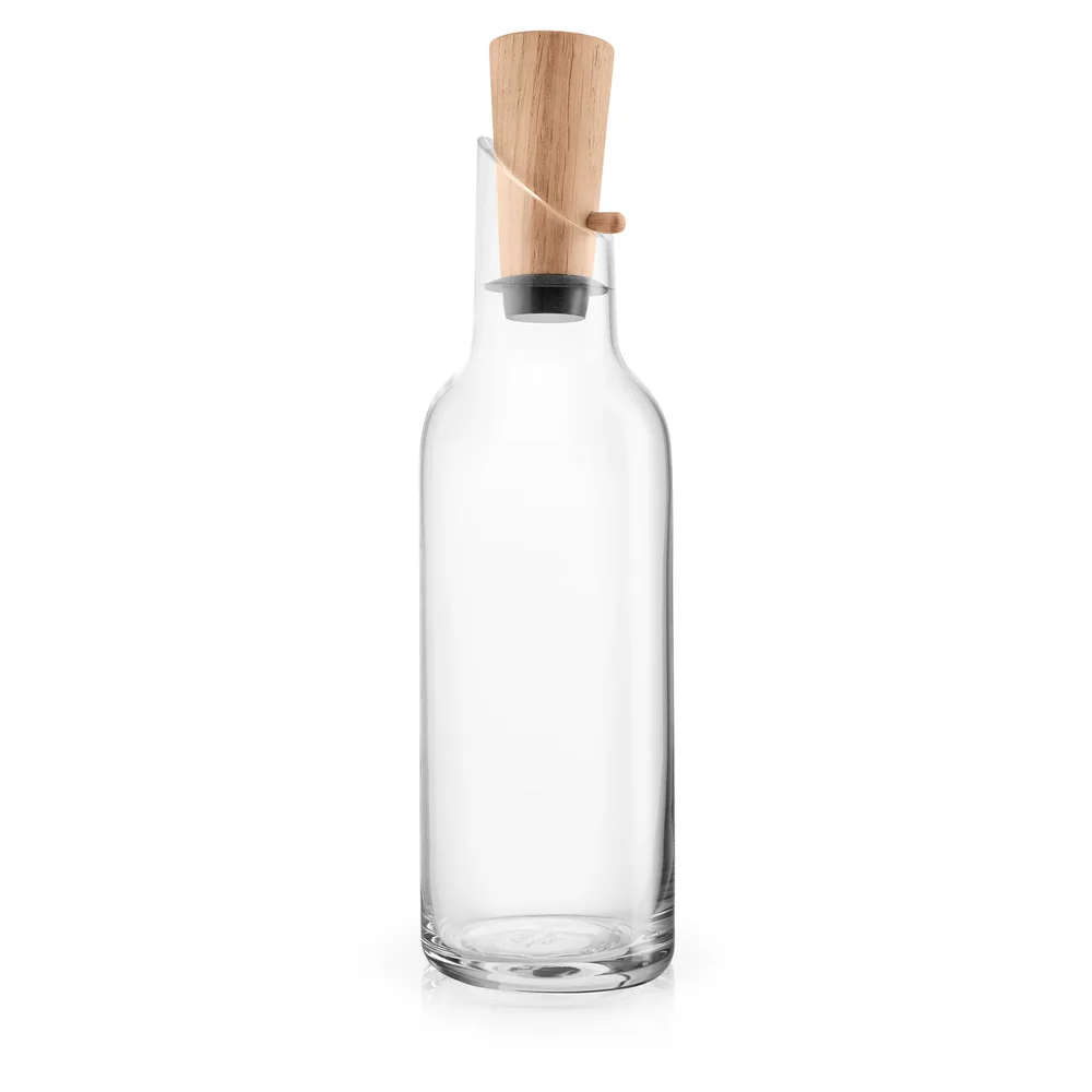 Eva Solo glasskaraffel med trepropp 1 l v:9722425 Eva Solo glasskaraffel med trepropp 1 l v:9722425