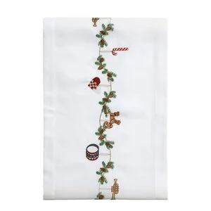 Julebordløper med klassiske motiver 30×175 cm v:6455133 Julebordløper med klassiske motiver 30×175 cm v:6455133