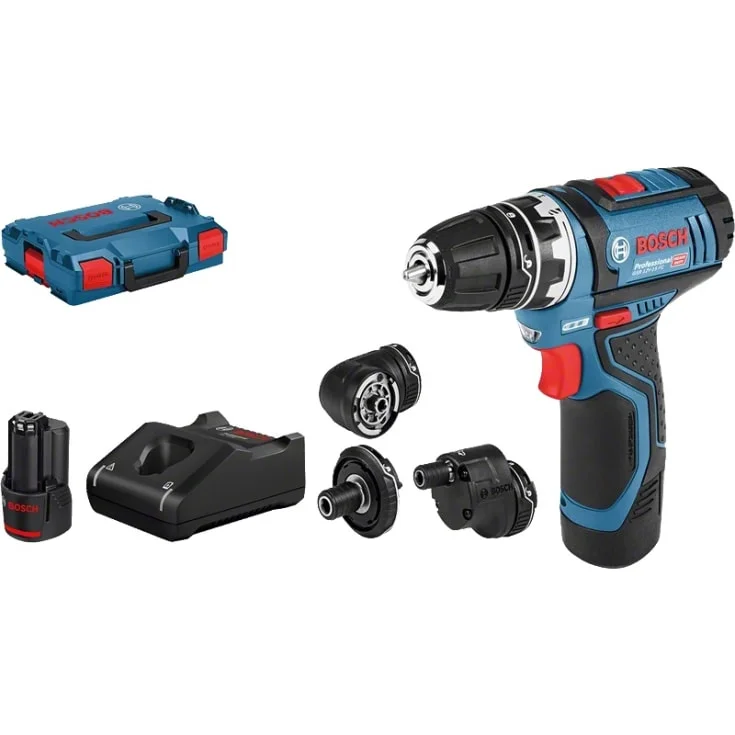 Bosch Professional bore-skrumaskine GSR 12V-15 FC i kasse, m. 2 batteri | 490653 Bosch Professional bore-skrumaskine GSR 12V-15 FC i kasse, m. 2 batteri | 490653