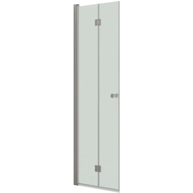 Dansani Match dusjdør, modell B, 67 cm, klart glass, satin profil | B71-01 Dansani Match dusjdør, modell B, 67 cm, klart glass, satin profil | B71-01