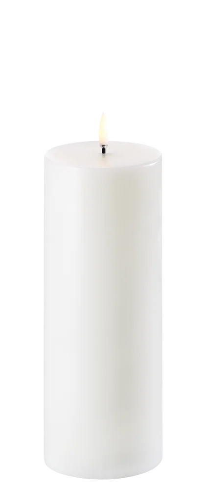 Kubbelys led i voks 7,8×20,5cm v:5919683 Kubbelys led i voks 7,8×20,5cm v:5919683