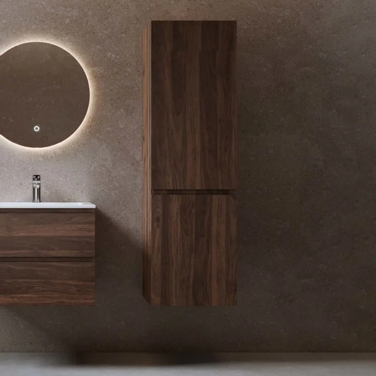 Bathlife Lust Eufori høyskap, 45×150 cm, valnøtt | 401410255 Bathlife Lust Eufori høyskap, 45×150 cm, valnøtt | 401410255
