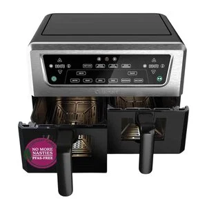 AirTwin airfryer AFD10XSSE 10,4L 2400W rustfritt stål v:4233158 AirTwin airfryer AFD10XSSE 10,4L 2400W rustfritt stål v:4233158