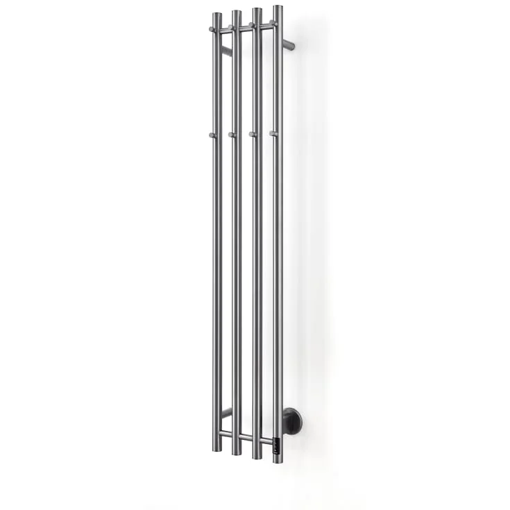 Cassøe Catania håndkletørker, el, 26×142 cm, børstet sort krom | CatGM Cassøe Catania håndkletørker, el, 26×142 cm, børstet sort krom | CatGM