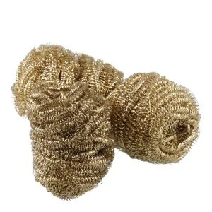 Brass oppvaskskrubb 7 cm 3 stk messing v:8422573 Brass oppvaskskrubb 7 cm 3 stk messing v:8422573