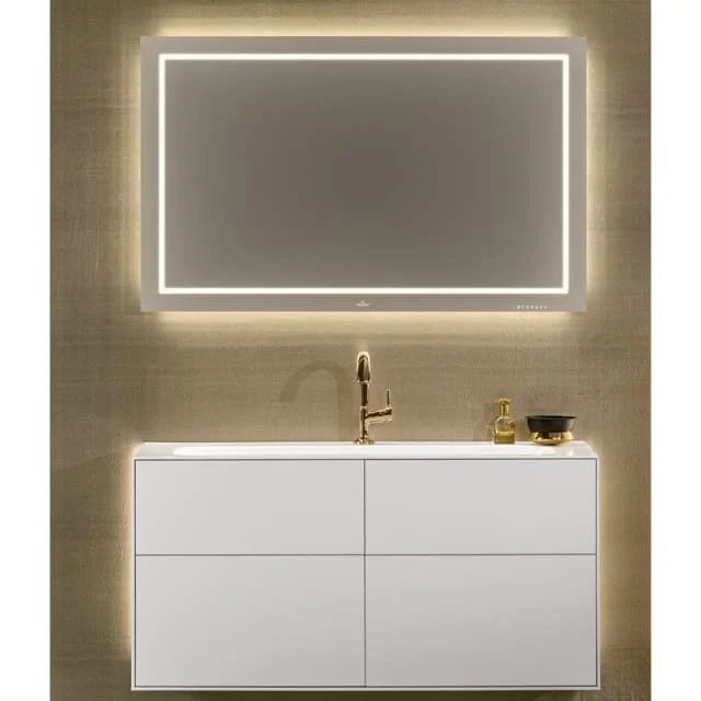 Villeroy & Boch Finion speil med lys, 120×75 cm | G6001200