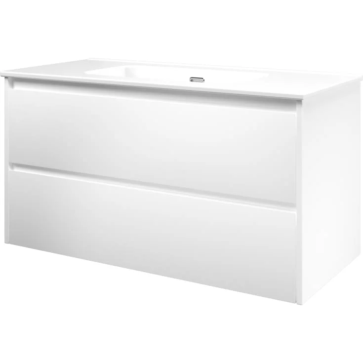 Sanibell Proline møbelpakke, 101×46 cm, matt hvit | 1815145 Sanibell Proline møbelpakke, 101×46 cm, matt hvit | 1815145