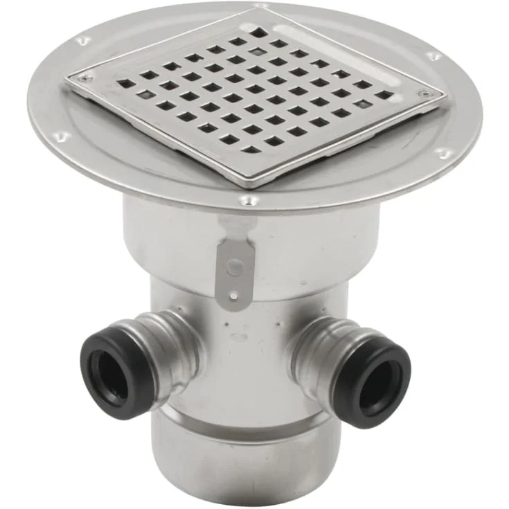 Blücher Square sluk, for betong og flis, Ø110 mm | 355.300.110 Blücher Square sluk, for betong og flis, Ø110 mm | 355.300.110