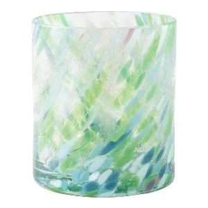Swirl drikkeglass/lykt 35 cl grønn multi v:3112623 Swirl drikkeglass/lykt 35 cl grønn multi v:3112623