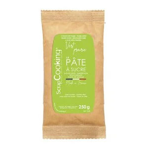Fondant 250 g lys grønn v:6163653