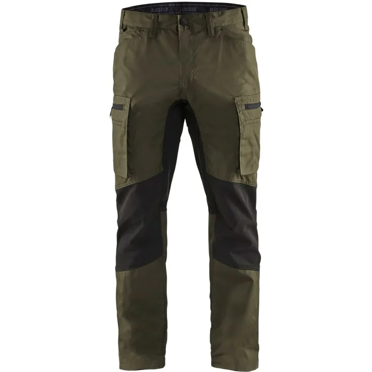 Blåkläder Workwear Unite servicebukse, olivengrønn, str. D88 | 1459-1845-4599_D88