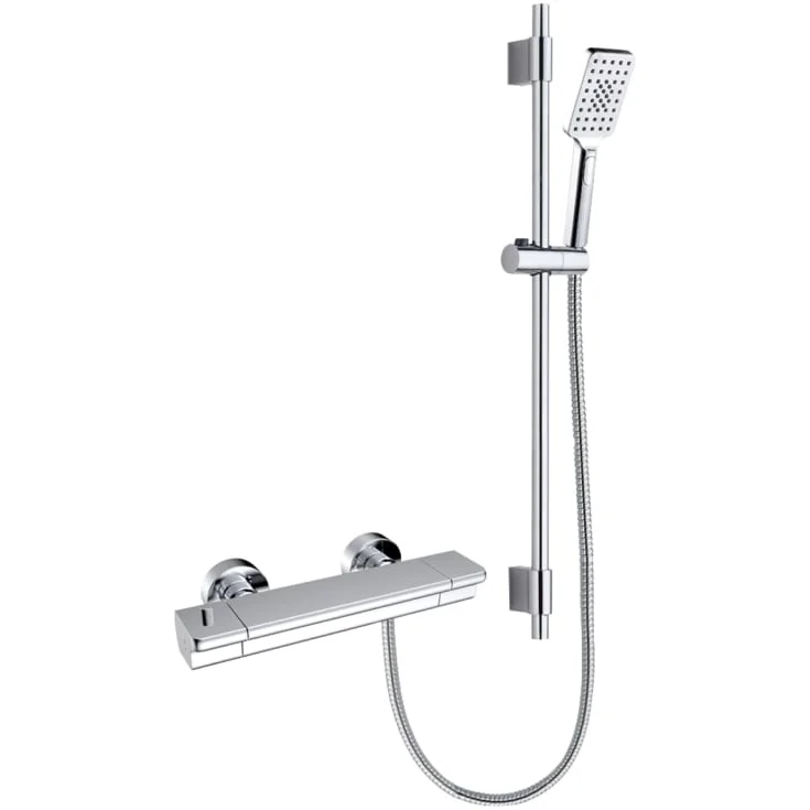 Bathlife Skur dusjsett, 3 stråletyper, krom | 401053050 Bathlife Skur dusjsett, 3 stråletyper, krom | 401053050