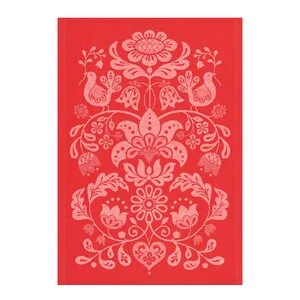 Snørød håndkle 35x50 cm rød v:7966609