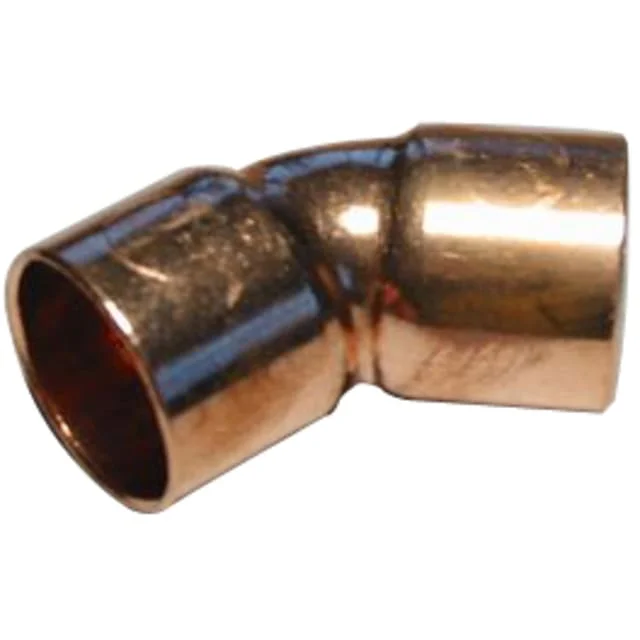 Loddebøyning muffe/muffe, 18 mm - 45° | 5041 018000000