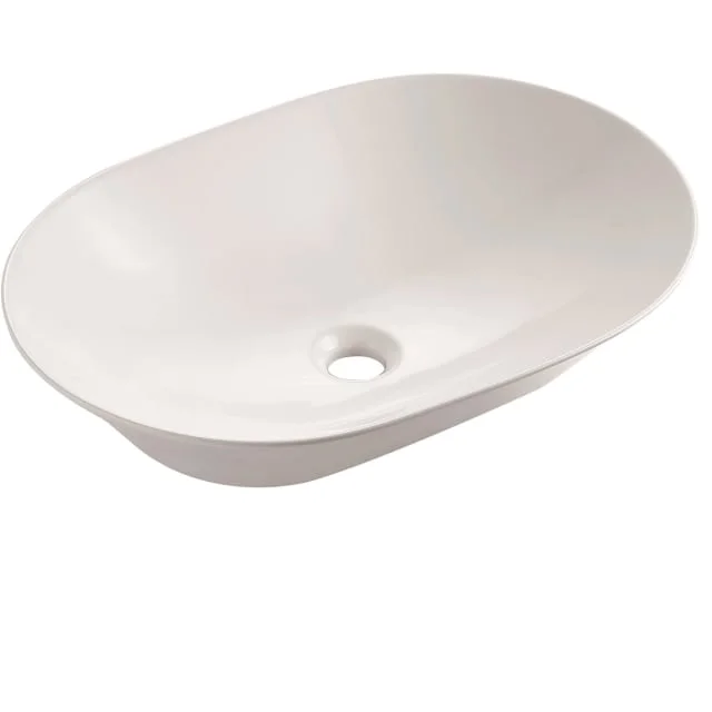 Bathco Toulouse toppmontert servant, 59×42 cm, hvit | 4037N Bathco Toulouse toppmontert servant, 59×42 cm, hvit | 4037N