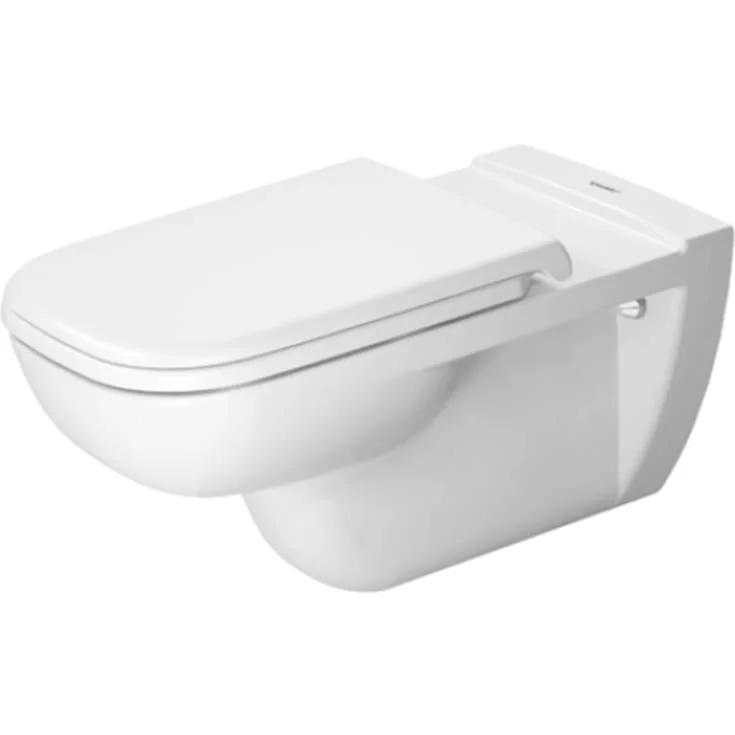 Duravit D-Code Vital vegghengt toalett, uten spylekant, hvit | 22280900002