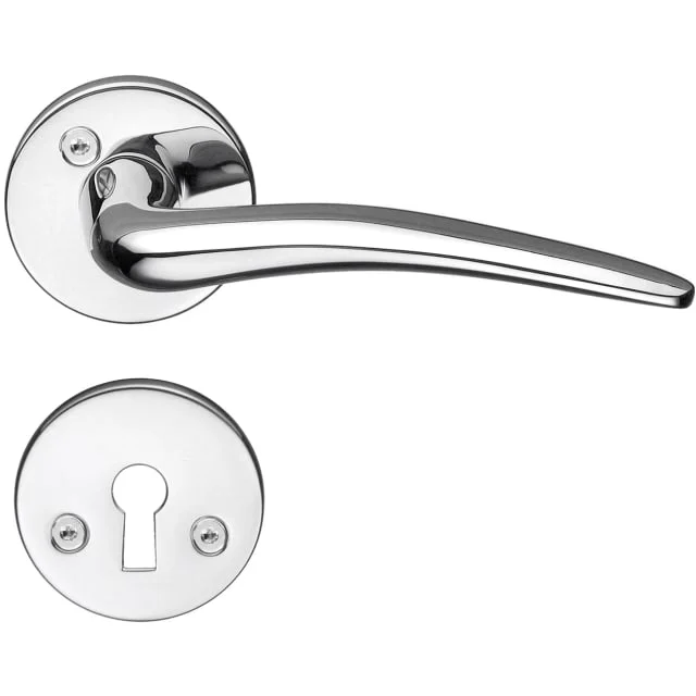 Beslagsboden Basic Classic dørhåndtak, polert krom | B284KNS Beslagsboden Basic Classic dørhåndtak, polert krom | B284KNS