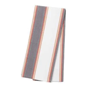 Duk 140x140 cm large stripes hvit/rød v:4226884