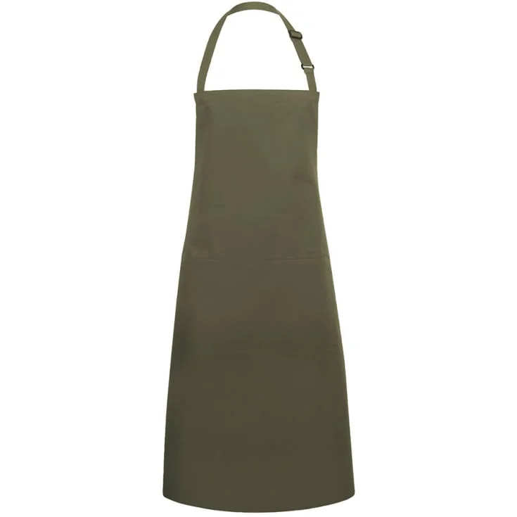 Karlowsky Basic forkle med lommer, mosgrønn, onesize | BLS5-79_ONESIZE