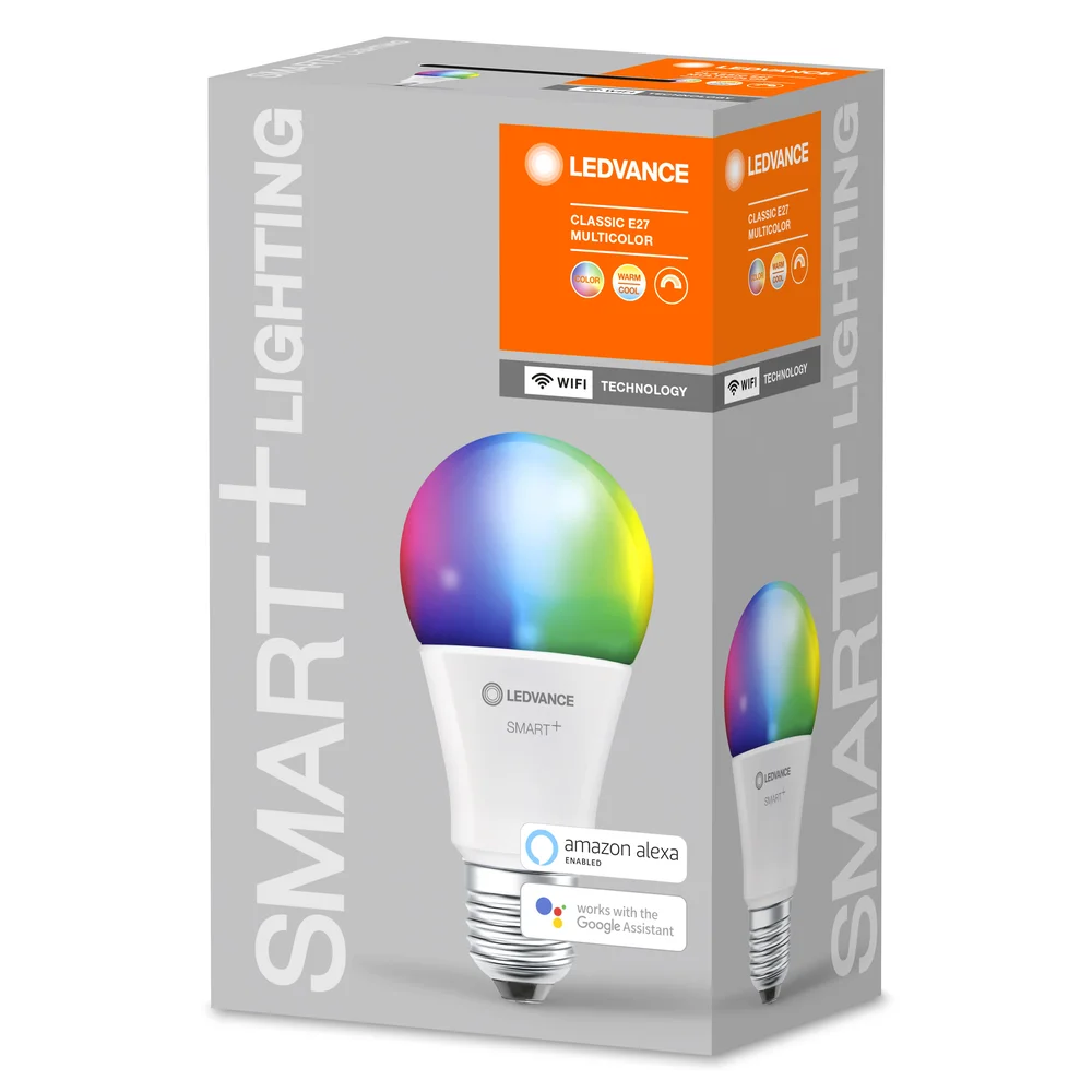 LED lyspære smart+wifi Classic 9W RGBWE 27 v:2673676