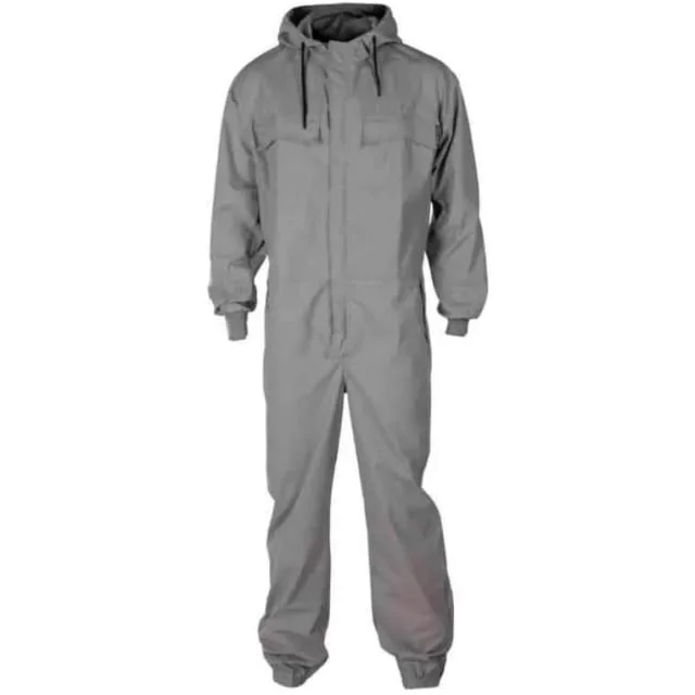 Bekken & Strøm støvdress, unisex, str. 64, lysegrå | 653542