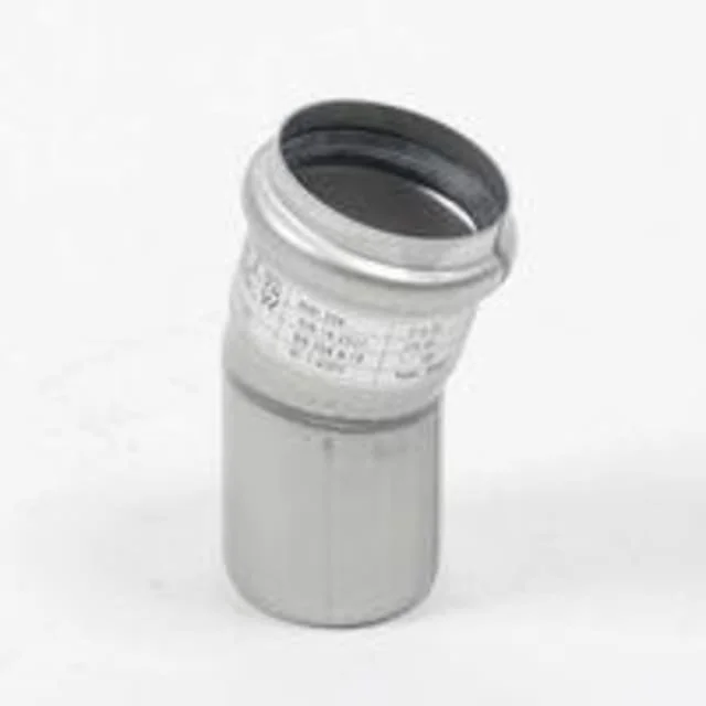 Blücher EuroPipe avløpsbend, 15°, Ø50 mm, rustfritt stål | 2170034