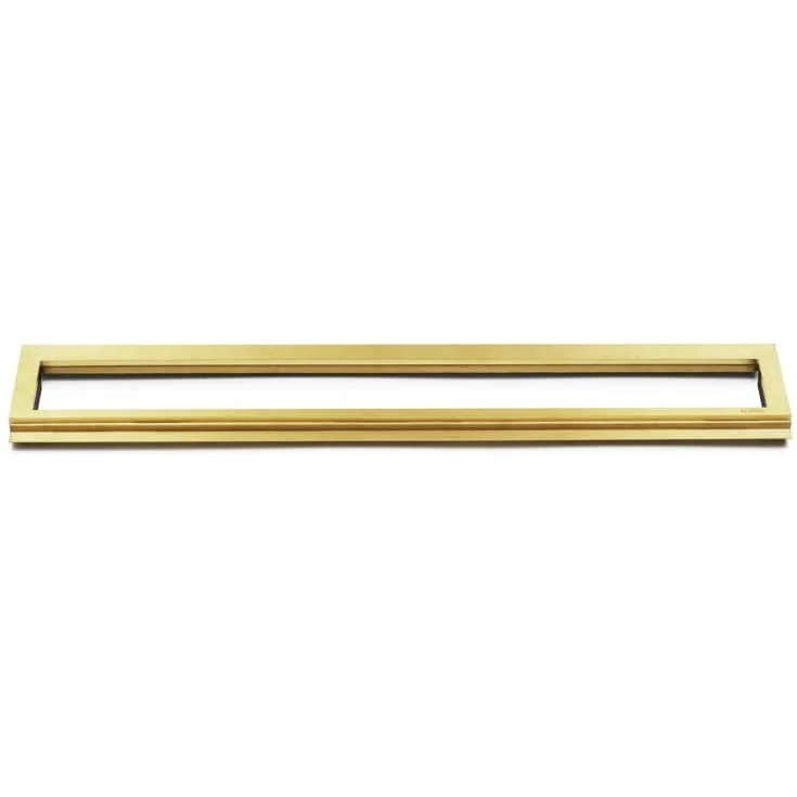 Unidrain HighLine Colour ramme, 700 mm, høyde 25 mm, børstet messing | 3405088 Unidrain HighLine Colour ramme, 700 mm, høyde 25 mm, børstet messing | 3405088