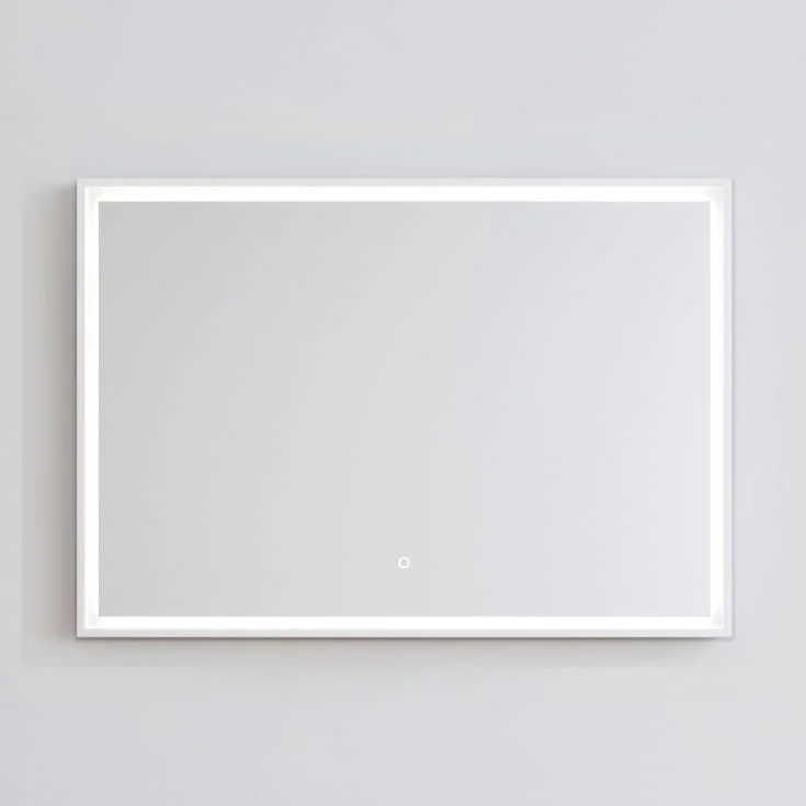Copenhagen Bath Fanø 100 Speil, 100×70 cm, duggfritt, hvit matt/glass | 30020218 Copenhagen Bath Fanø 100 Speil, 100×70 cm, duggfritt, hvit matt/glass | 30020218