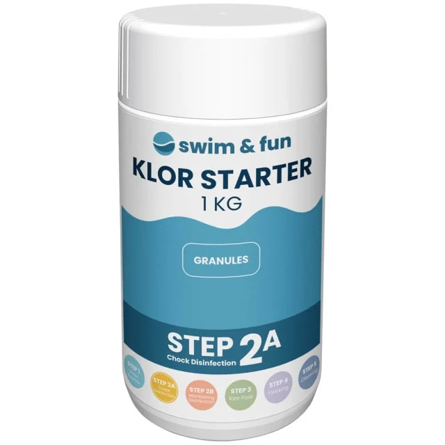 Swim & Fun Klor Starter, granulat, 1 kg | 1701