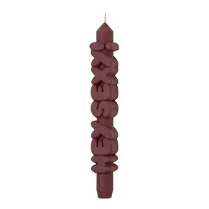 3D kronelys 23 cm HEY SEXY! mocha v:2749190