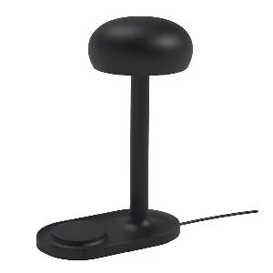 Emendo lampe med trådløs Qi-lader svart v:6388607 Emendo lampe med trådløs Qi-lader svart v:6388607