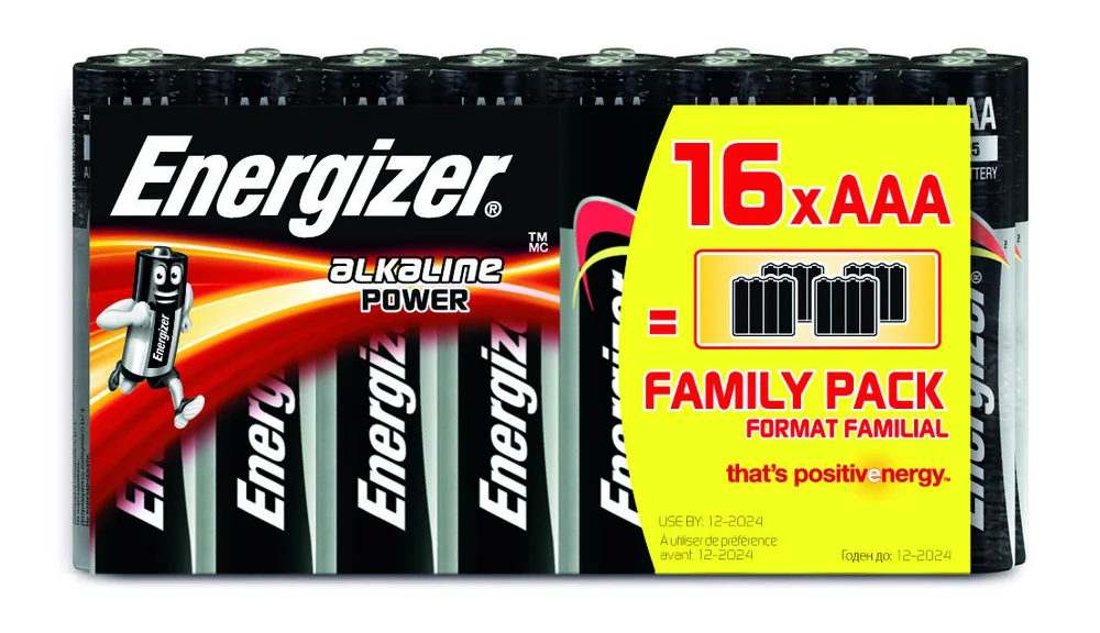 Batteri Power AAA 16stk v:4859757 Batteri Power AAA 16stk v:4859757