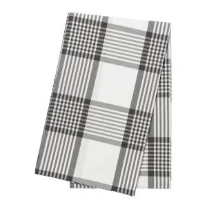 Duk 140×240 cm large checks hvit v:5147193 Duk 140×240 cm large checks hvit v:5147193