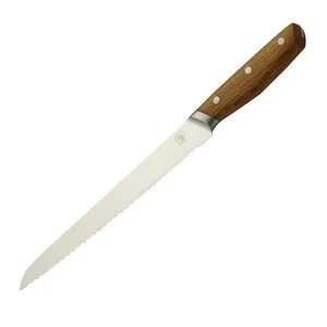 Bosco brødkniv 25 cm stål/eik v:6170805 Bosco brødkniv 25 cm stål/eik v:6170805