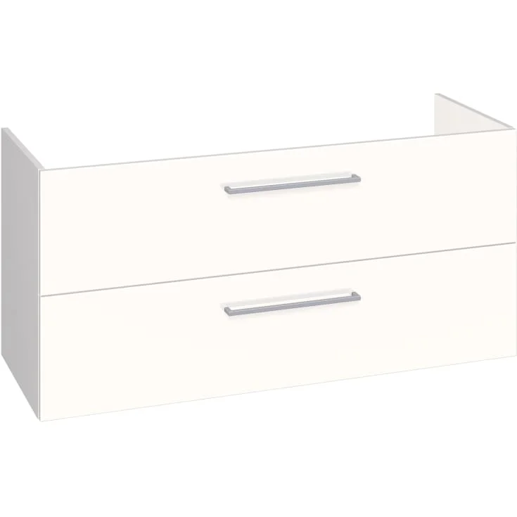 Dansani Mido+ servantskap, 120×44 cm, hvit | P17-1012 Dansani Mido+ servantskap, 120×44 cm, hvit | P17-1012