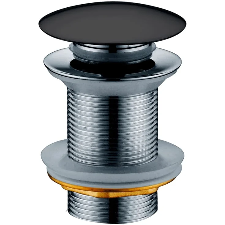 Hafa bunnventil, push-open, sort | 1349966