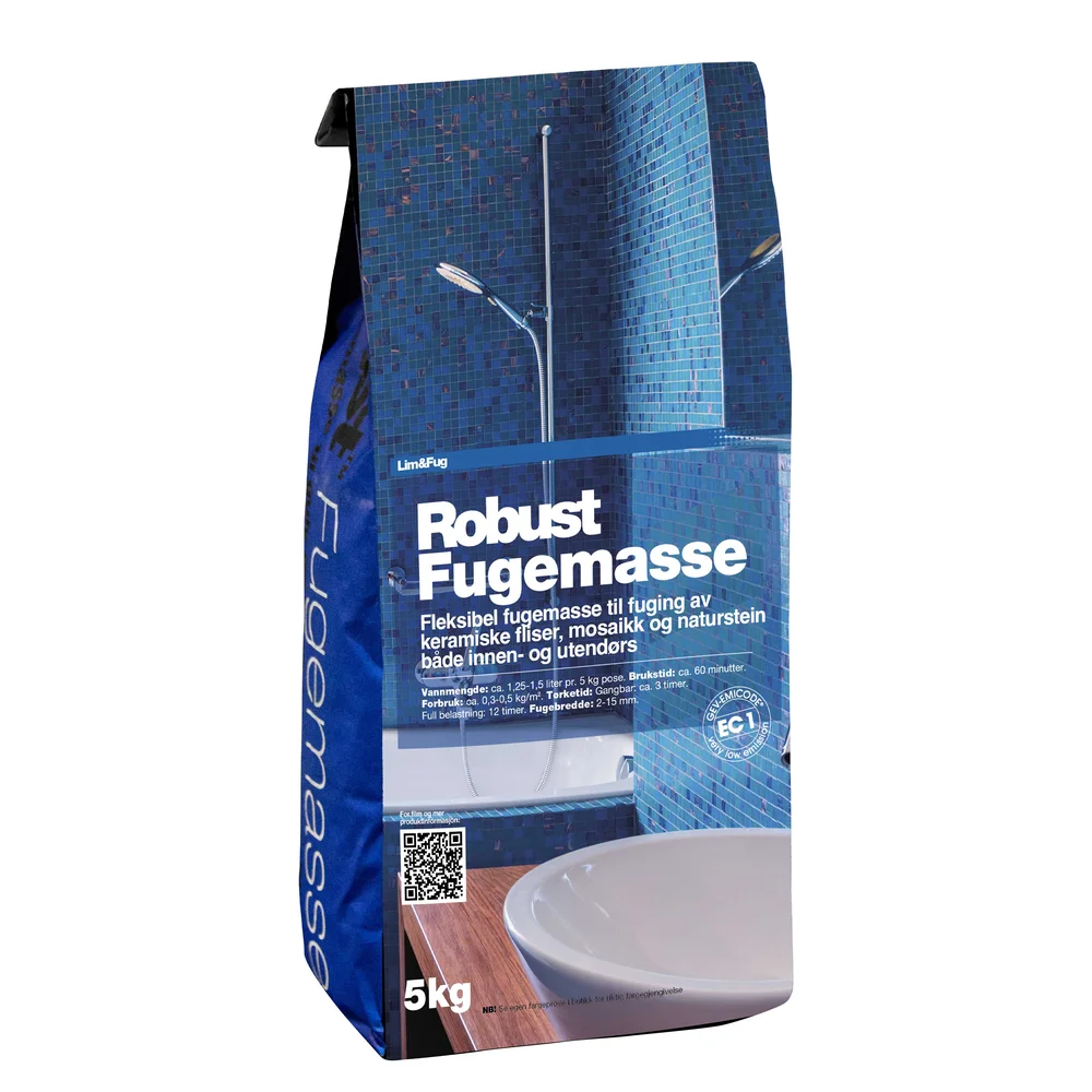Fugemasse koksgrå 5kg v:2678604 Fugemasse koksgrå 5kg v:2678604